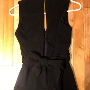 Black jumpsuit